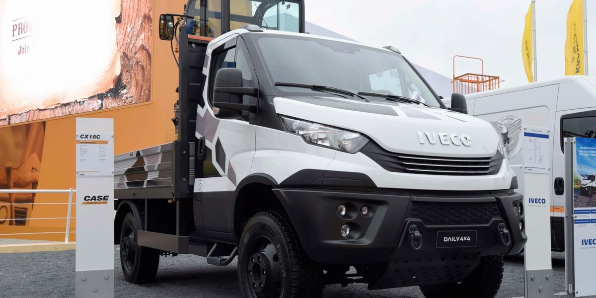 IVECO představilo na veletrhu Bauma 2019 vozy pro stavební průmysl